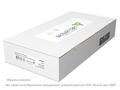 Светильник аварийный BS-ARUNA-10-L2-ELON IP65 Black Белый Свет a31782