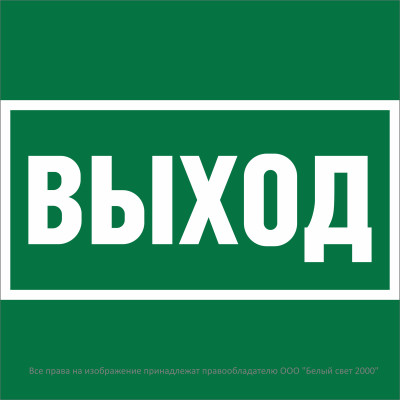 Знак безопасности NPU-2424.E22 