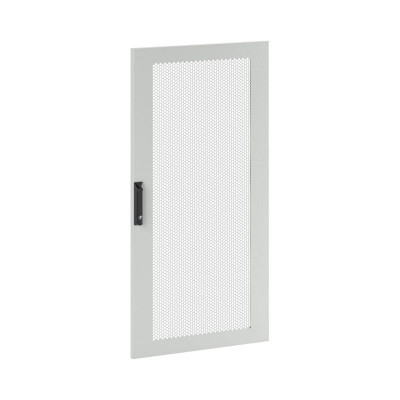 Дверь одностворчатая для IT-CQE 1400х600 перфорир. RAL7035 DKC RGITCPMS1460