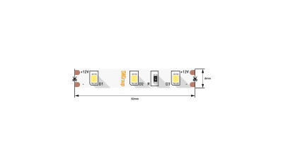 Лента светодиодная стандарт 2835 60LED/м 4.8Вт/м нейтр. бел. 12В IP20 со скотчем 3М (уп.5м) SWG Standard 00-00007260
