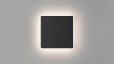 Светильник настенный RUBIK LWA807A-BL-WW 12Вт 3000К IP20 черн. DesignLed 00-00002810