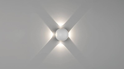Светильник настенный SFERA-DBL GW-A161-4-4-WH-NW 4Вт 4000К IP54 бел. DesignLed 00-00003201