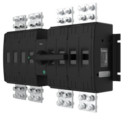 Выключатель-разъединитель SYSTEMEPACT SD1250 4п 1000А рукоятка фронт. центр (зак. отдельно) SE SSD12504MF1000