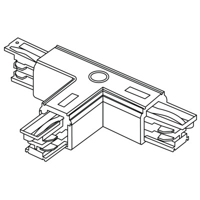 Соединитель TF T-shaped left internal white СТ 4909001320
