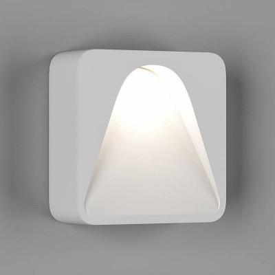 Бра GW-S680-1-WH-WW 1Вт 3000К IP20 встраив. для подсветки лестницы/пола бел. DesignLed 00-00003031