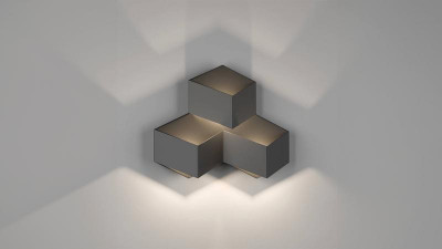 Бра декоративное PALMIRAGW-1101-3-6-BL-NW 6Вт 4000К IP20 черн. DesignLed 00-00002386