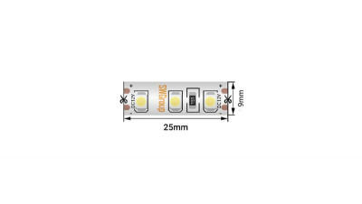 Лента светодиодная стандарт 3528 120LED/м 9.6Вт/м зел. 12В IP66 (уп.5м) SWG Standard 00-00014779