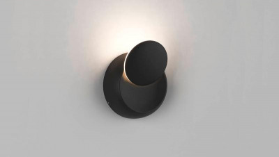 Светильник настенный MUN GW-6100-5-BL-WW 5Вт 3000К IP20 черн. DesignLed 00-00002388