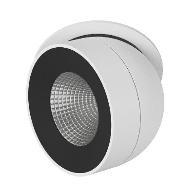 Светильник светодиодный потолочный встраив. поворотный FA Ч/Б 12 4Вт IP20 тепл. бел. 3000К DesignLed 00-00003552