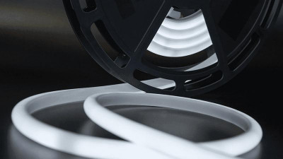 Термолента светодиодная SMD 2835 180 LED/м 12Вт/м 24В IP68 холод. бел. SWG PRO 00-00001946