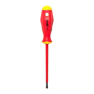 Отвертка Professional SL5.5х1мм VDE 1000В EKF sl-5.5-1-pro-in