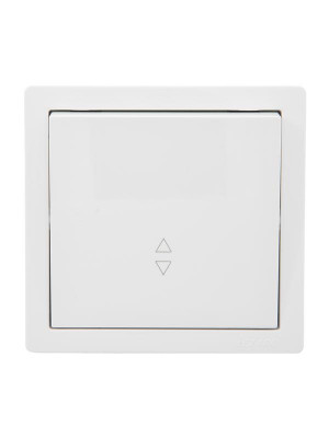 Выключатель проходной 1-кл. ОП LETO бел. LEZARD 752-0200-105