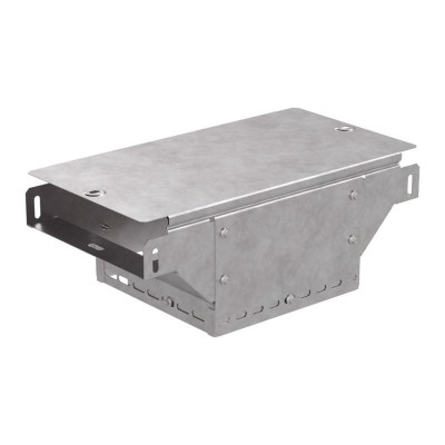 Ответвитель для лотка Т-образн. 200х50 вертикальный с крышкой Стандарт Промрукав PR16.0962