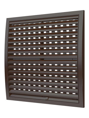 Решетка вентиляционная РРПН разъемная регулируемая 350х350 ASA Brown STREETLINE ERA 3535РРПН кор