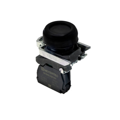 Кнопка в кожухе 1NO IP66 металл MTB4-BP21 черн. ОВЕН 137189