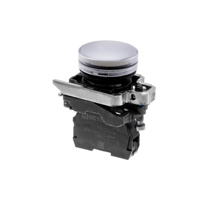 Лампа сигнальная 24В AС/DC IP65 металл MTB4-BV711 бел. ОВЕН 137219