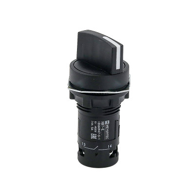 Переключатель на 2 положения с возвратом короткая ручка 1NO+1NC IP54 пластик MTB7-ED45 ОВЕН 132707