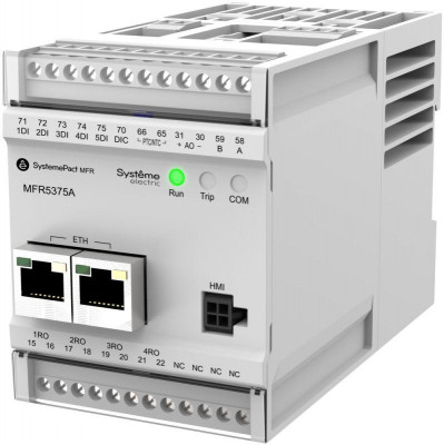 Реле MFR530 MODBUS-RTU + MODBUS-TCP 25-100А ТТ d18мм 80-270В AC/DC SE MFR537100A