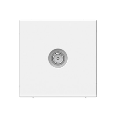 Розетка телевизионная оконечная TV ArtGallery 1дБ механизм бел. SE GAL000191