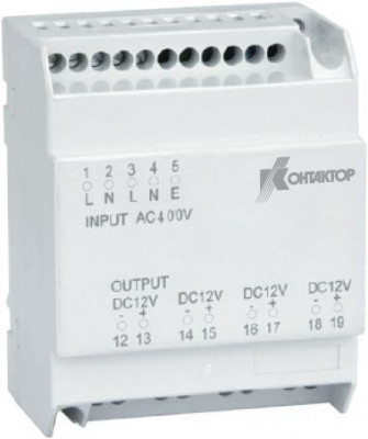 Модуль внешнего питания 230В AC/24В DC Протон М Контактор 7005684
