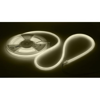 Лента светодиодная LS2835-9.6-120-24-3000K-IP68-5м 24В термостойкая для бани тепл. бел. в комплекте: 2 заглушки; 10 крепежей (уп.5м) Эра Б0062320