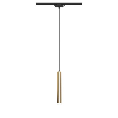 Светильник трековый подвес светодиодный ARTLINE 40х40х300мм 12Вт 840Лм 4000К 230В алюм./пластик. 5.5кв.м зол. Ritter 59714 2