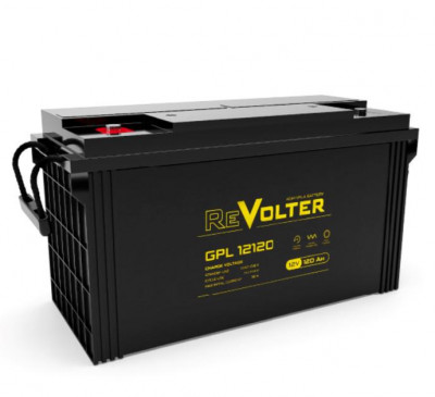 Аккумулятор 12В 120А.ч GPL 12120 REVOLTER 4614040030030