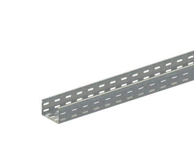 Лоток прямой замковый перфорированный 100х50 L2000 сталь 1.5мм ЛМс-ПЗ У2 полимерно-порошковая окраска СОЭМИ Н0124131342