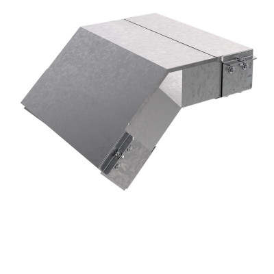 Короб угловой вниз 45град. 100х300 сталь 1.5мм КУ45Н.300.100.435.1.5.1 СОЭМИ Н7234310271