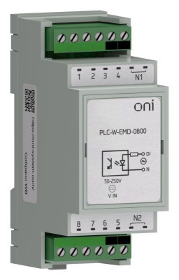 Расширение 8 DI 230В AC ПЛК W. ONI PLC-W-EMD-0800