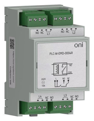 Расширение 4 DO 230В ПЛК W. ONI PLC-W-EMD-0004R