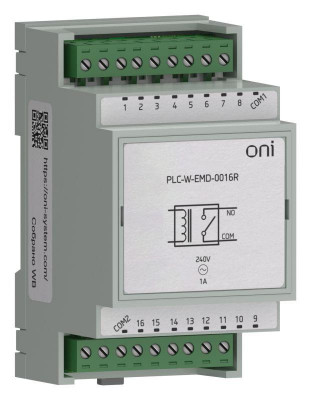 Расширение 16 DO 230В ПЛК W. ONI PLC-W-EMD-0016R