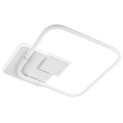 Люстра светодиодная ECLIPSE 78Вт 2700К+6400К/4200К/6400К+2700К 400х65мм 30кв.м ДУ 3 режима диммир. бел. Ritter 51619 8