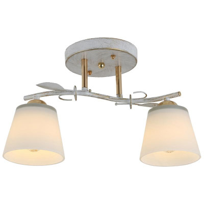 Люстра PADOVA 2хE27 370х145х230мм потолочная метал. бел. Ritter 52510 3