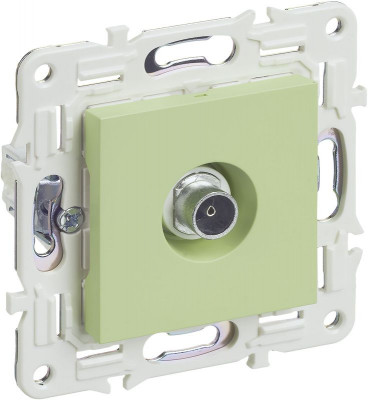 Розетка TV оконечная SKANDY SK-A12G мятный IEK SK-A10-O-K06