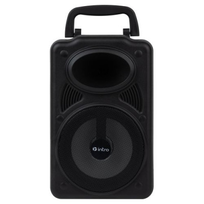 Колонка портативная BRW440 bluetooth беспроводная с микрофоном акустическая черн. Intro Б0057183