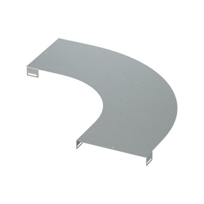 Крышка для угла горизонтального 90град. осн.400 R600мм в компл. с крепежн. элемент. и соединения пластинами DKC LK0046K
