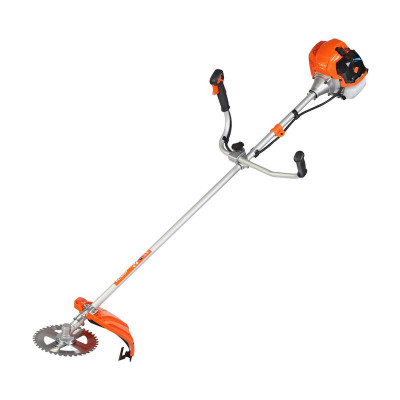 Триммер бензиновый PT 555 XT (1+1) 52сс 3.0 л.с. катушка Comfort с быстрой заправкой 3-х лопастной и 40-зубый диск жесткий цельный кованый вал 