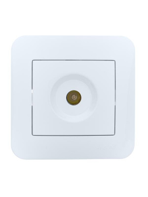 Розетка телевизионная оконечная TV СП ASTI IP20 в сборе бел. LEZARD 7081-0202-130