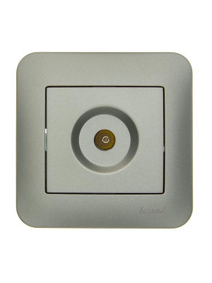 Розетка телевизионная проходная TV СП ASTI IP20 в сборе платина. LEZARD 7081-3535-129