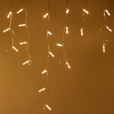 Гирлянда ARD-ICICLE-CLASSIC-5000x500-CLEAR-160LED-FLASH Warm (230В 10Вт IP65) Ardecoled 042724