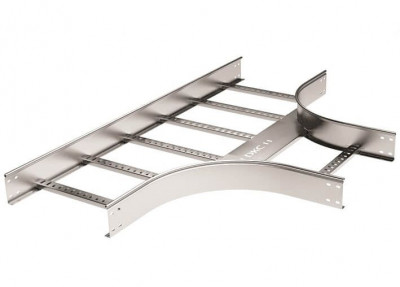 Ответвитель Т 100х500 R-600 лонжерон 1.5мм в компл. с крепежн. элемент. и соед. пластинами цинк-ламель DKC LIT1605KZL