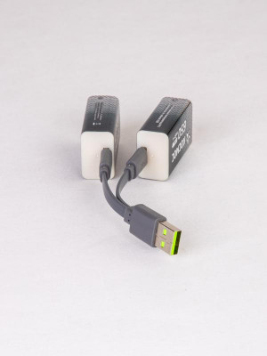 Аккумулятор крона Li-ion 9В 650мВт.ч (уп.2шт) КОСМОС KOCLi9V650mAh2B