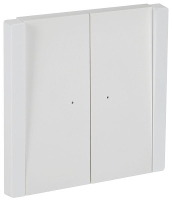 Выключатель проходной 2-кл. СП FORTE&PIANO 10А FP208 с индикацией бел. IEK FP-V22-1-10-1-K01