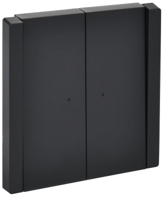 Выключатель 2-кл. СП FORTE&PIANO 10А FP106 с индикацией черн. IEK FP-V20-1-10-1-K02