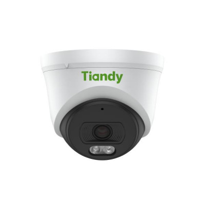 Видеокамера IP Turret 2мпх 2.8мм с микрофоном POE/12V LED/IR TC-C32XN I3W/E/Y/2.8mm/V4.2 Tiandy 00-01019558