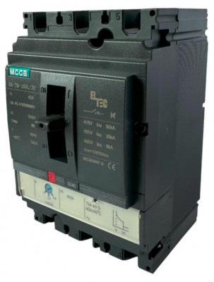 Выключатель автоматический MCCB BA-TM-160L/3P 40А (термомагнитый ТМ ICU:50KA) ELTEC 1200040