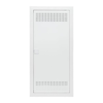 Щит комбинированный встраив. Nova 2 DIN-рейки + 2 монтаж. платы 4 габарит IP41 с метал. перфорированной дверью EKF nv-cb-pmd-2+2