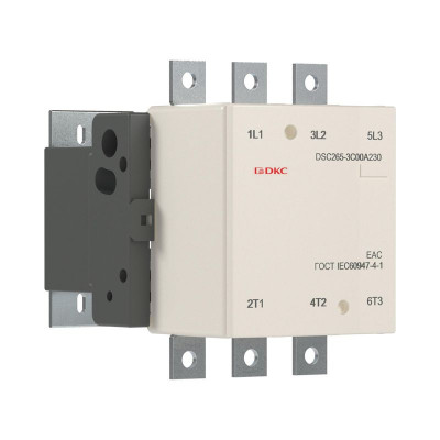 Контактор магнитный DSC265-3C00A230 265А 130кВт (AC3) 220В AC YON DSC265-3C00A230