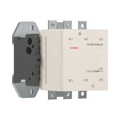 Контактор магнитный DSC400-3C00A230 400А 200кВт (AC3) 220В AC YON DSC400-3C00A230